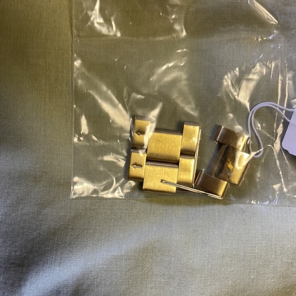 Michael Kors Gold Watch with Blue Face - Picture 9 of 13